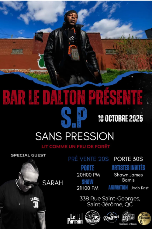 Sans Pression - 18 octobre 2025 