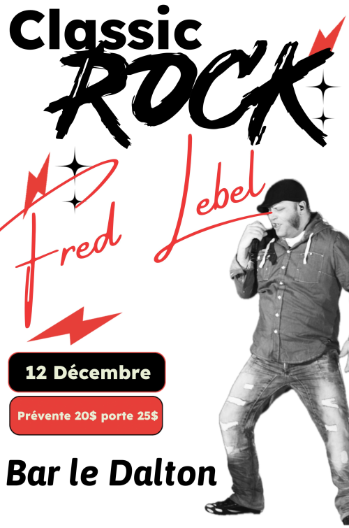 Fred Lebel - 12 décembre