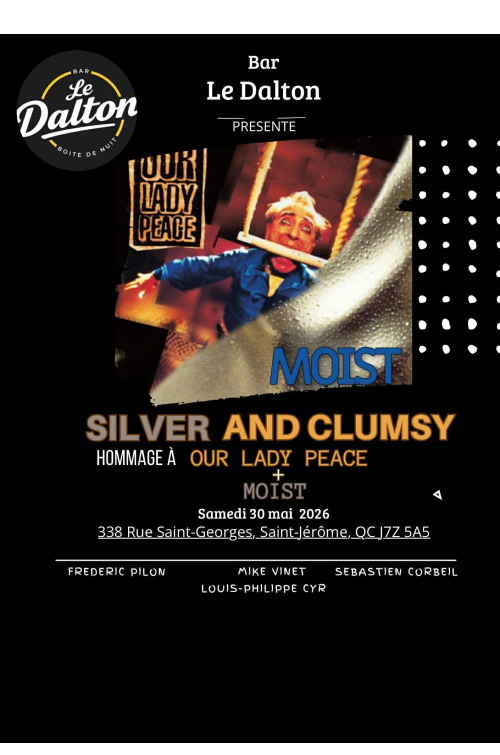 HOMMAGE MOIST /OUR LADY PEACE | 30 mai